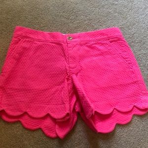 pink lilly pullitzer shorts
